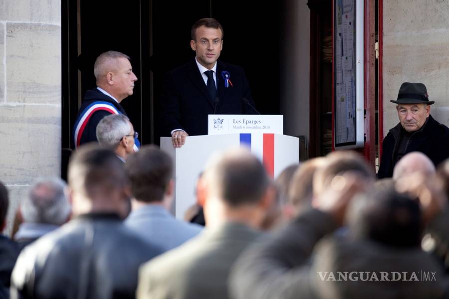$!Macron rinde un homenaje al escritor Maurice Genevoix