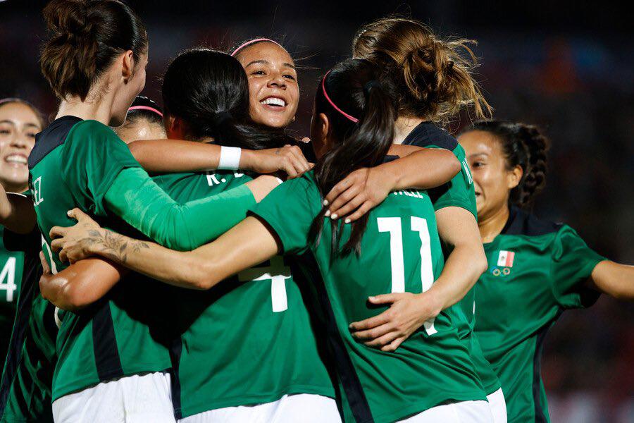 $!México logró la hazaña histórica con la selección mexicana de futbol femenil.