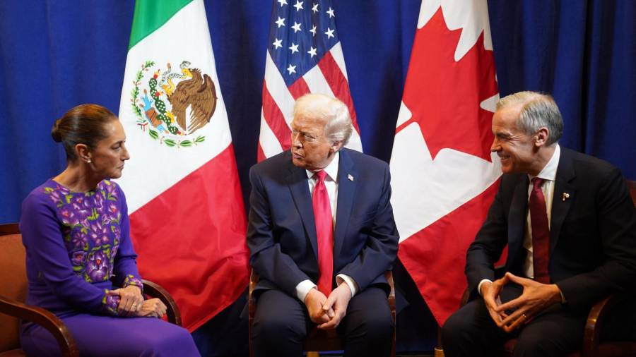 Reunión Sheinbaum, Trump y Carney: La Presidenta de México informó que en el encuentro se habló de la buena relación entre los tres países.