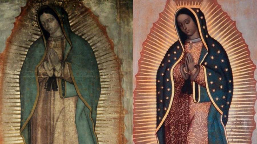 Investigaciones recientes explican qué simboliza el manto de la Virgen de Guadalupe y por qué su imagen tuvo una corona que posteriormente fue retirada.