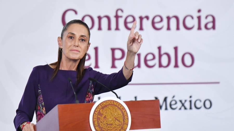 Claudia Sheinbaum pidió revisar si el acuerdo de Maru Campos con Texas viola la soberanía nacional.