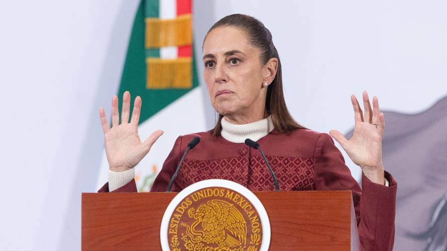 La presidenta Sheinbaum ha rechazado cualquier posibilidad de una intervención militar de EU.