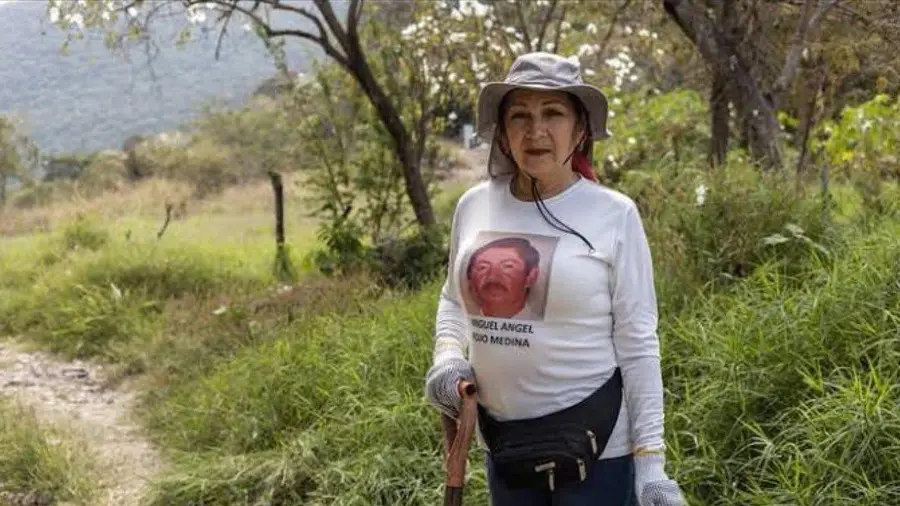 Alma Rosa Roja Medina del colectivo Voces Unidas