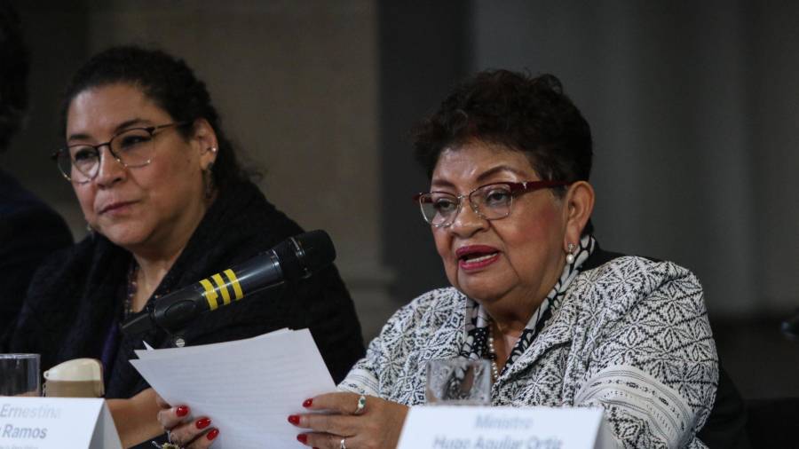 La fiscal general de la República, Ernestina Godoy Ramos