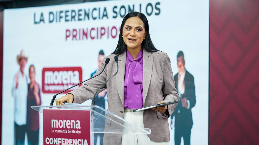 La dirigente guinda enfatizó en que, ante posibles “pugnas internas”, como partido “nosotros estamos unidos en Morena”.