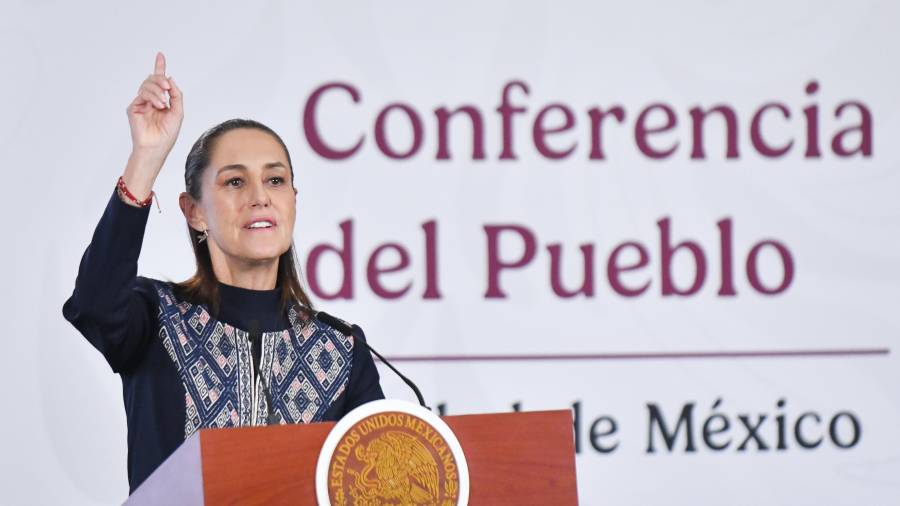 La Presidenta señaló que ya le ha hecho saber a Trump que en México se combate al crimen y hay soberanía.