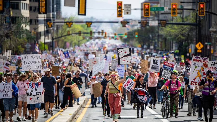 De acuerdo con medios estadounidenses, se llevaron a cabo protestas en los 50 estados de Estados Unidos.