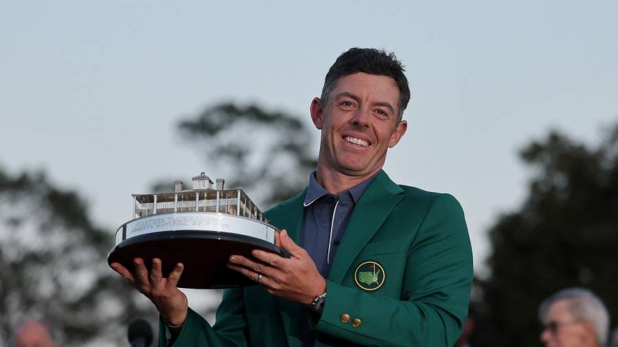 Rory McIlroy defiende la chaqueta verde en el arranque del Masters 2026, torneo que reúne en Augusta a varias de las máximas figuras del golf mundial.