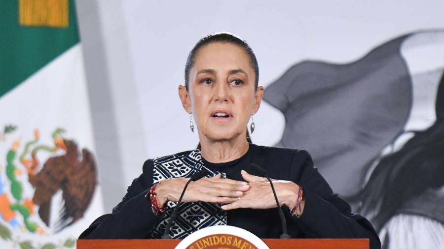 La Presidenta dijo que las críticas de EU a México forman parte de una campaña política por elecciones.
