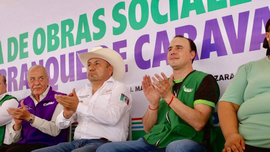 Manolo Jiménez Salinas encabezó la inauguración de obras de pavimentación y recarpeteo en Francisco I. Madero, beneficiando la movilidad de los habitantes.