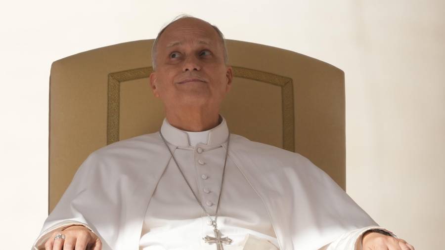 El papa Leo XIV durante su audiencia semana en la Plaza de San Pedro del Vaticano, el miércoles 21 de octubre de 2026.