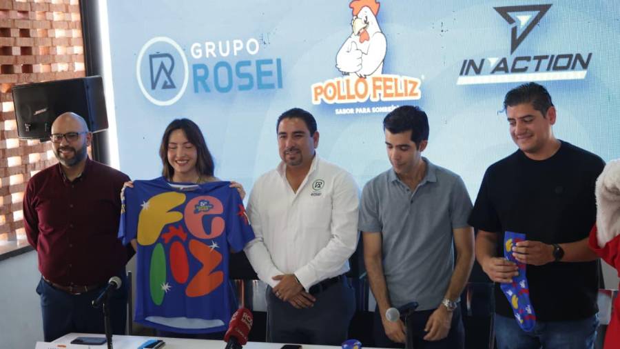 La nueva playera oficial apuesta por un diseño colorido y alejado de los tonos institucionales de Pollo Feliz, pensado para que los corredores puedan utilizarla también fuera de la competencia.