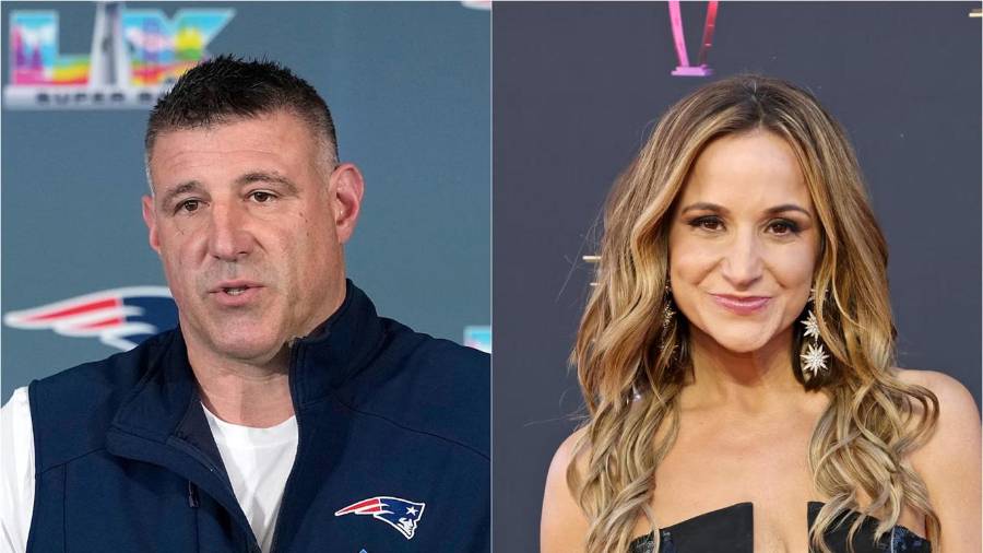 Mike Vrabel y Dianna Russini negaron cualquier relación impropia tras la difusión de imágenes que desataron especulación en Estados Unidos.
