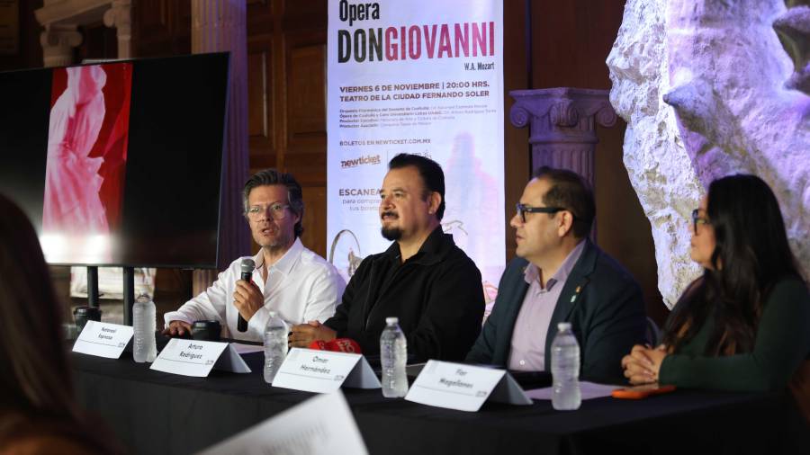 ‘Don Giovanni’ llegará al Teatro de la Ciudad junto a la Ópera de Coahuila y la OFDC