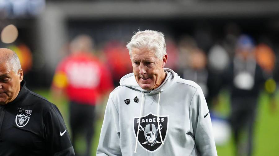 Pete Carroll fue cesado como head coach de los Raiders de Las Vegas tras una sola temporada al mando del equipo y el peor récord de la NFL 2025.