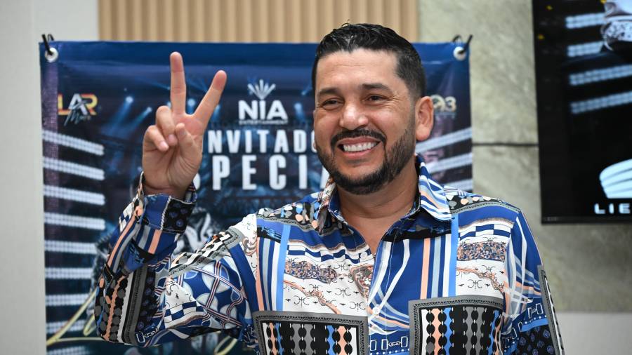 Evento. El cantautor se encuentra en una gira por territorio mexicano como misión de reencontrarse con sus fans.