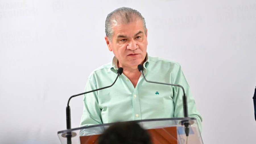 Miguel Ángel Riquelme Solís, alcalde de Torreón, informó sobre las acciones para atender las fallas prioritarias de SIMAS.