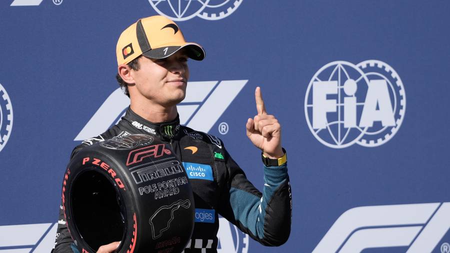 Lando Norris superó por 11 milésimas a Kimi Antonelli y se convirtió en el primer piloto en conseguir la pole position en el Madring.