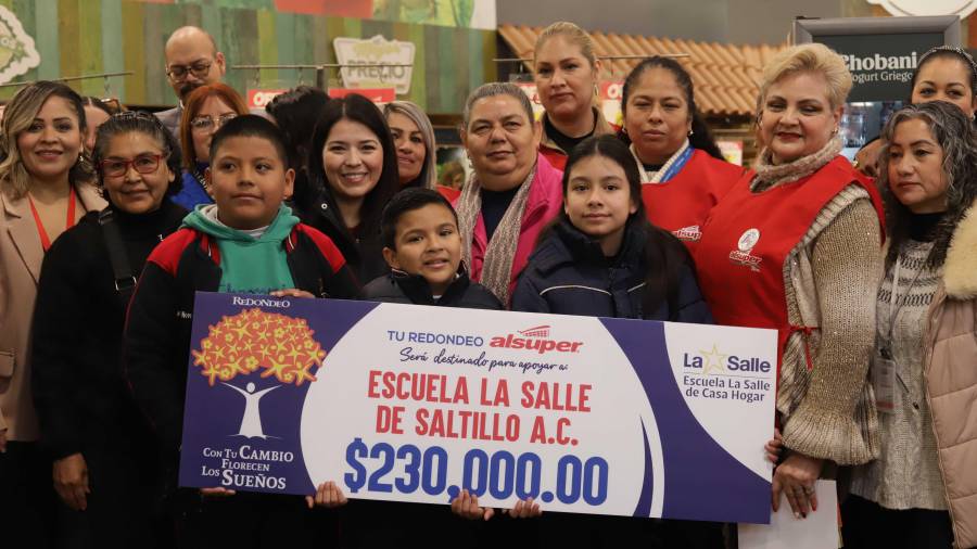 La Escuela La Salle de Saltillo A.C. utilizará la ayuda para mejora de su infraestructura. FOTO: HOMERO SÁNCHEZ