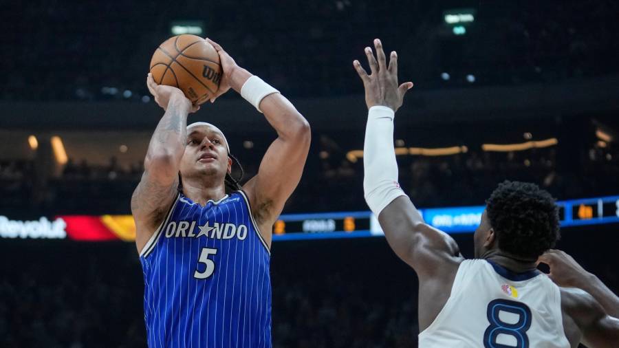 Paolo Banchero lideró la remontada del Orlando Magic en el triunfo 118-111 ante los Memphis Grizzlies en Berlín, en un juego histórico de la NBA en Alemania.