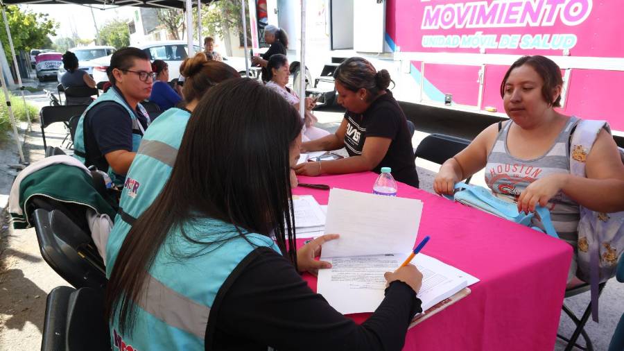Las jornadas continúan en distintos sectores de Saltillo para acercar los servicios médicos a más habitantes.