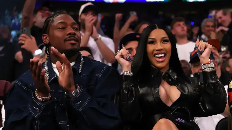 Cardi B y Stefon Diggs, de Patriots, anuncian que esperan un hijo