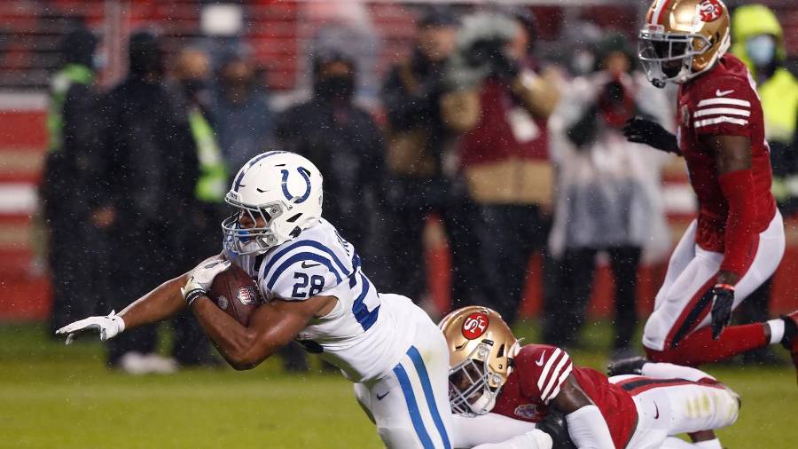 Jonathan Taylor será la principal carta ofensiva de los Colts de Indianápolis, buscando equilibrar el ataque terrestre y quitarle presión al juego aéreo ante la defensiva de los 49ers de San Francisco