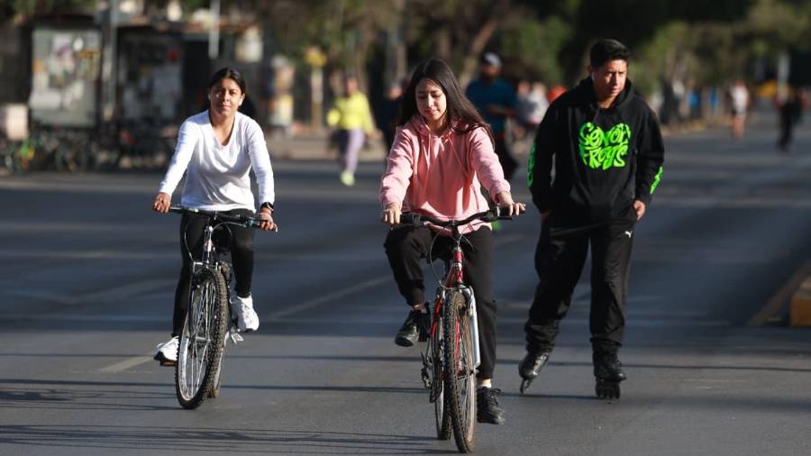 La Ruta Recreativa se realiza todos los domingos de 7:00 a 12:00 horas.