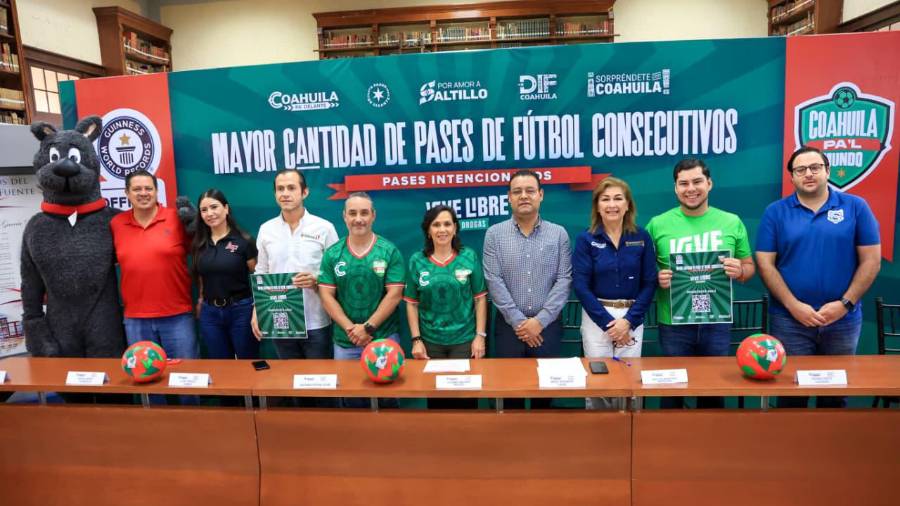 El DIF Coahuila invitó a la ciudadanía a participar y formar parte de este acontecimiento que busca posicionar al estado a nivel internacional.