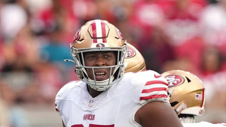 San Francisco pierde a una de sus piezas jóvenes más importantes en la línea defensiva justo antes de enfrentar a los Rams.