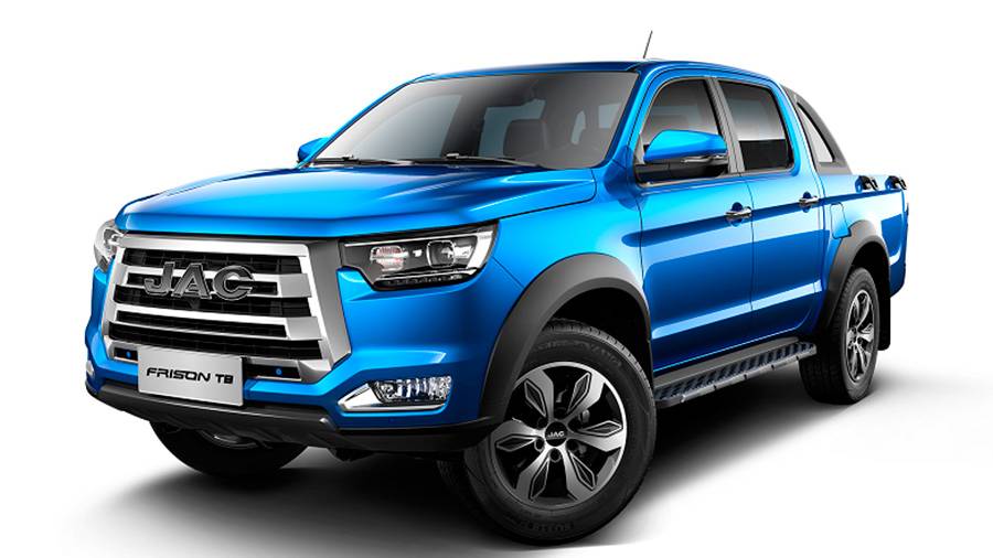 La marca china JAC venderá y fabricará la muy capaz pick up Frison T8 en México