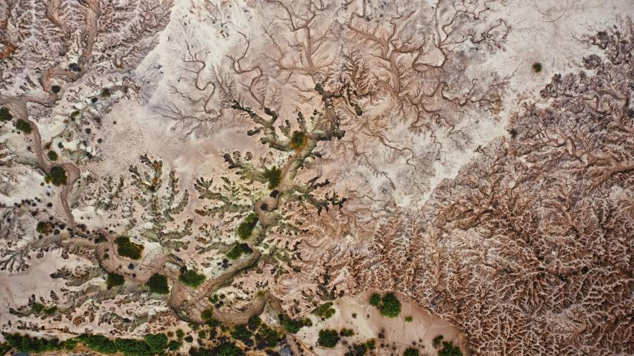 Así se ven las huellas de la erosión desde el aire: Museo de Artes Gráficas inaugura exposición fotográfica
