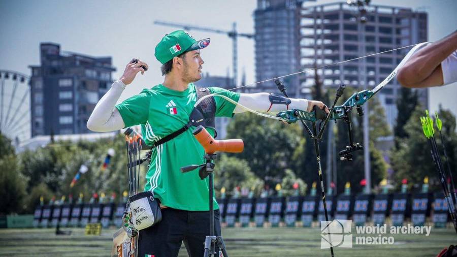 El arquero coahuilense disputó semifinales ante el estadounidense Brady Ellison.
