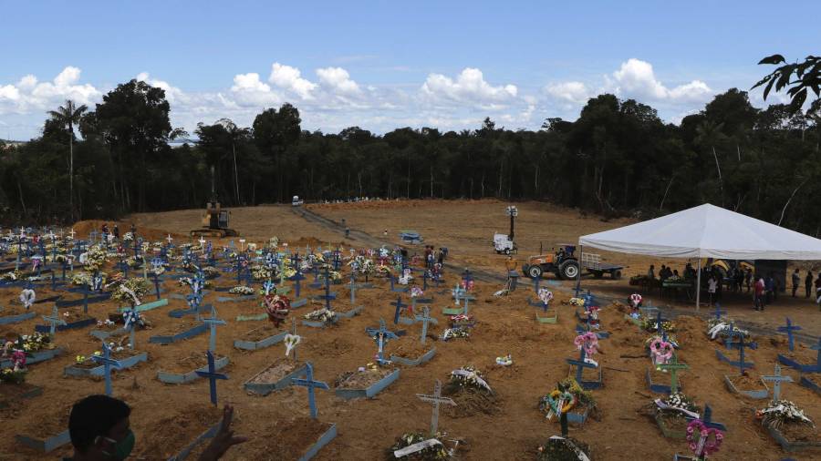 Brasil alcanza los 2 mil 741 muertos por coronavirus y los contagiados ya son 43 mil 079