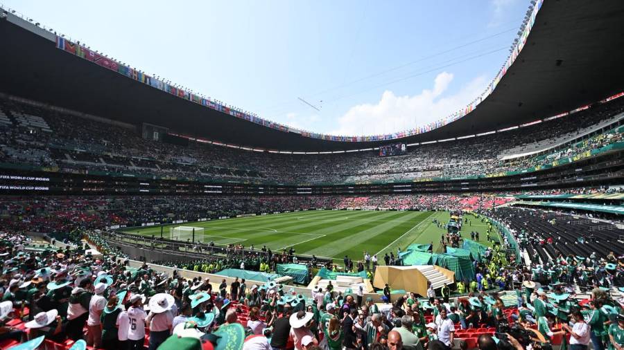 El colorido de las tribunas acompaña la jornada inaugural del Mundial 2026.