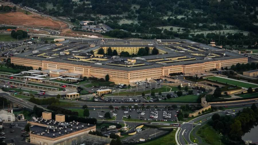 El Pentágono visto desde el aire, el martes 8 de septiembre de 2026, en Washington.