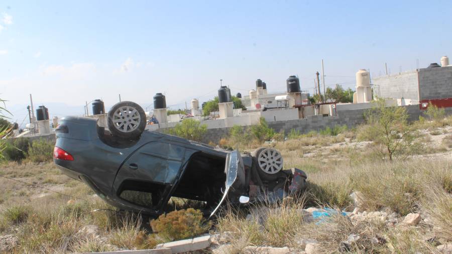 Las menores resultaron ilesas en el accidente.