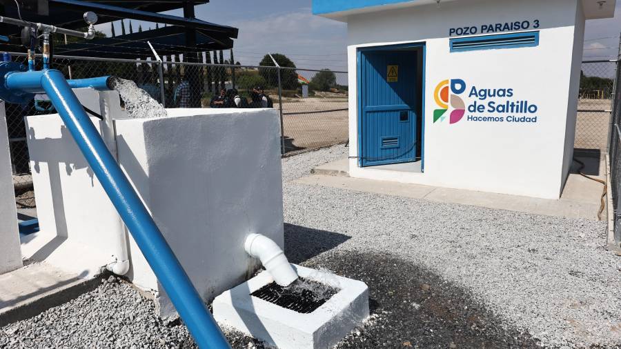 El edil detalló que la meta de incremento en la red fue superada con la operación de nuevos pozos.