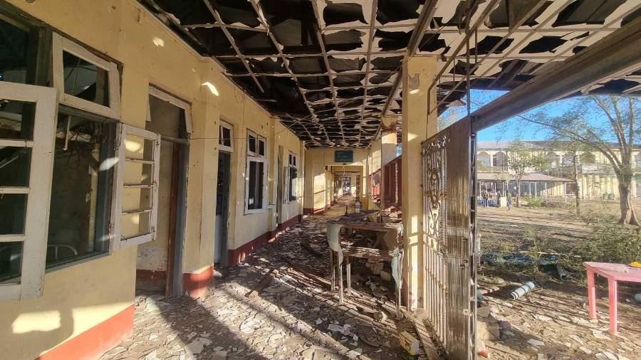 Myanmar ha estado en crisis desde que el ejército tomó el poder en 2021, desencadenando una amplia oposición popular. FOTO: AP