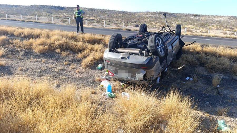 Elementos de la Guardia Nacional y voluntarios del Grupo Cóndor coordinaron el tráfico para evitar un segundo percance.