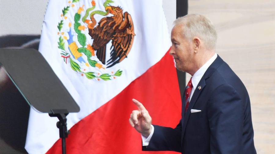 Ronald Johnson, embajador de los Estados Unidos en México