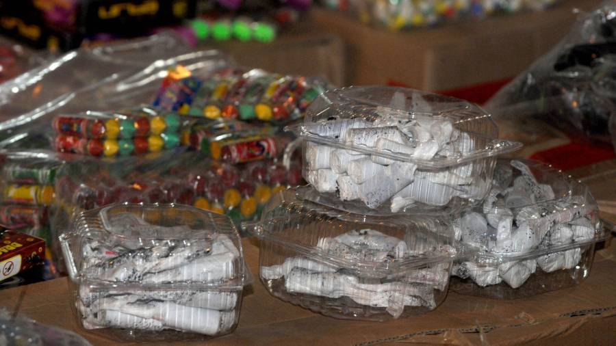 Autoridades de Torreón aseguraron entre seis y siete kilogramos de pirotecnia durante un operativo especial implementado desde el inicio del mes de diciembre.