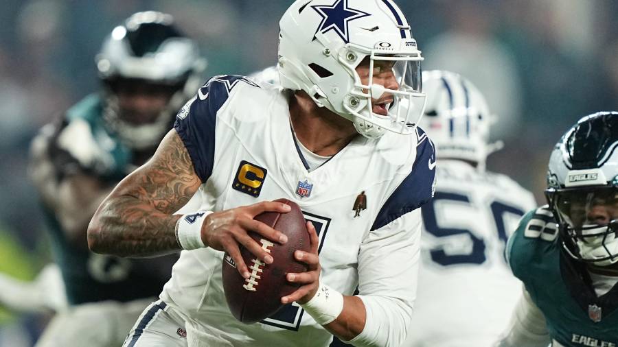 El quarterback encabezó la ofensiva de los Cowboys de Dallas en el triunfo 38-21 sobre los Eagles de Filadelfia.