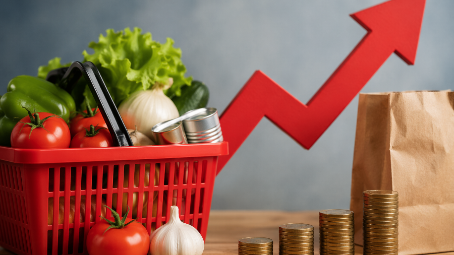 La inflación anual se ubicó en 4.6% en la última quincena de marzo, según el Instituto Nacional de Estadística y Geografía (INEGI), por encima del objetivo permanente del Banco de México de 3.%