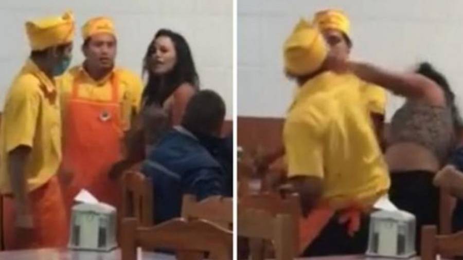 Hombres y mujeres justifican agresión en taquería, 'ella se lo buscó', dicen en redes
