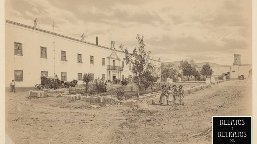 Fábrica textil de la Hibernia, donde José Francisco de la Peña fue accionista.