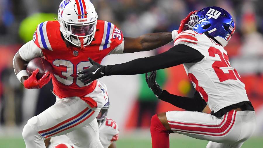 La defensa de los Patriots de Nueva Inglaterra contuvo cada intento final de los Giants de Nueva York.