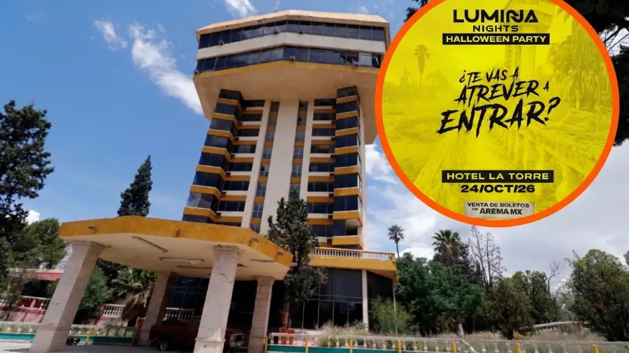 El evento “Lumina Nights” está programado para el 24 de octubre en el abandonado Hotel La Torre.