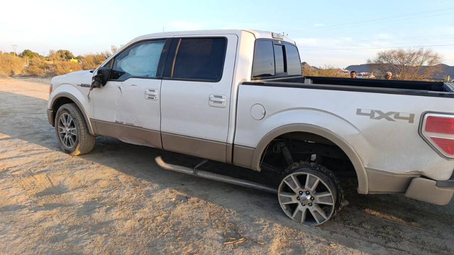 La unidad fue recuperada a las afueras de la ciudad.