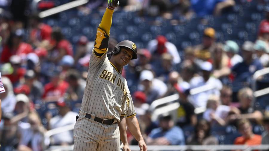 Aunque apenas acaba de llegar al equipo, Juan Soto deberá tomar la batuta en la ofensiva de San Diego.